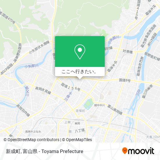 新成町地図