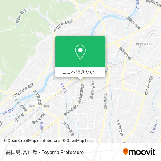 高田島地図