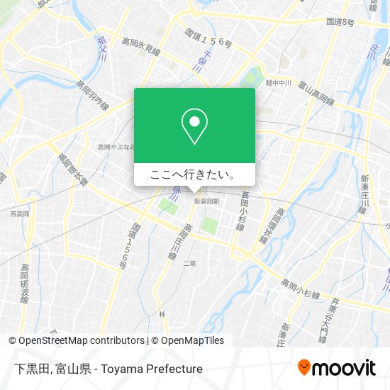 下黒田地図