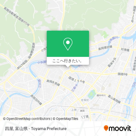 四屋地図