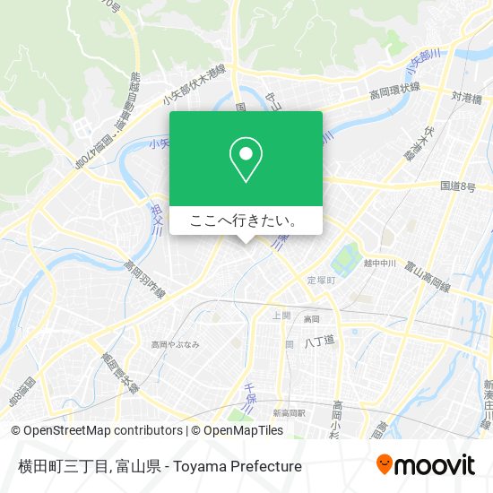 横田町三丁目地図