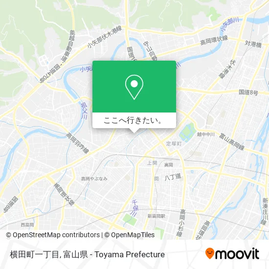 横田町一丁目地図