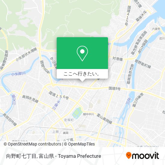 向野町七丁目地図