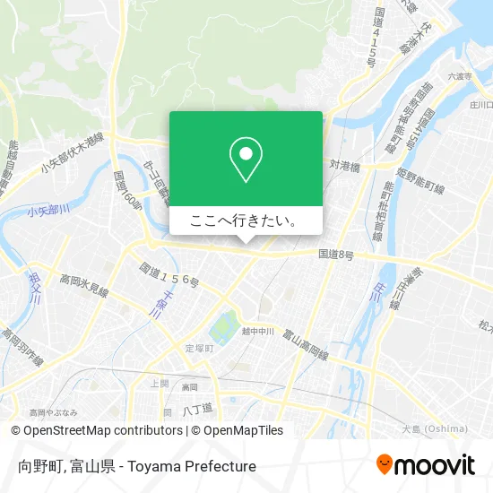 向野町地図
