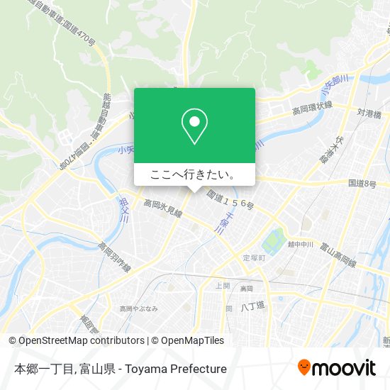 本郷一丁目地図