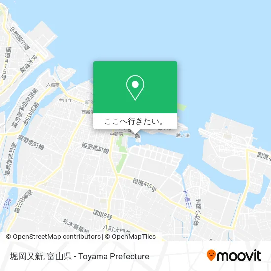 堀岡又新地図