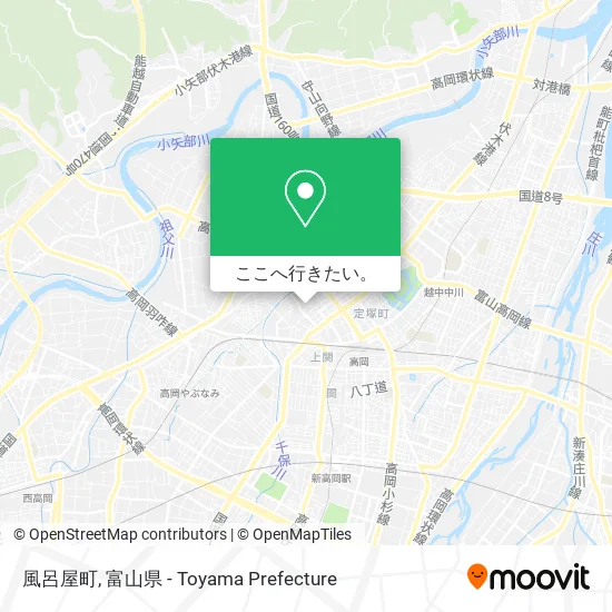 風呂屋町地図