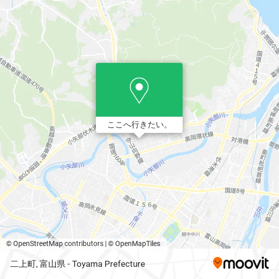 二上町地図