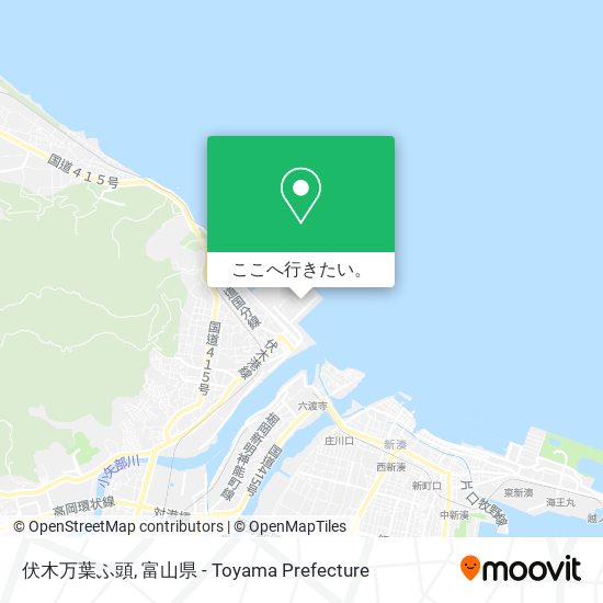 伏木万葉ふ頭地図