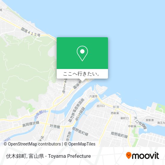 伏木錦町地図