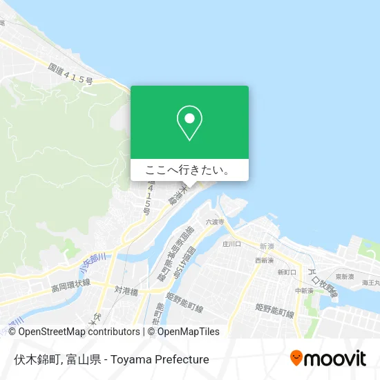 伏木錦町地図