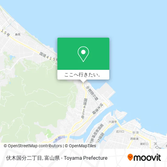 伏木国分二丁目地図