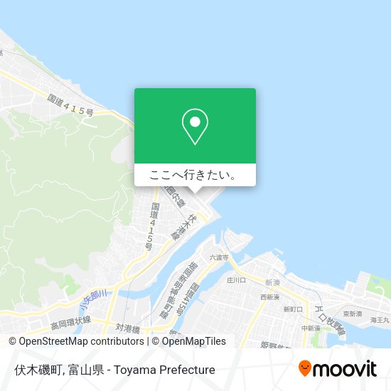 伏木磯町地図