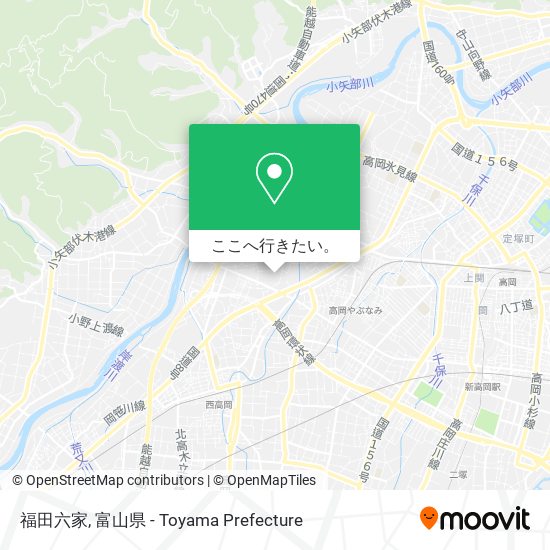 福田六家地図