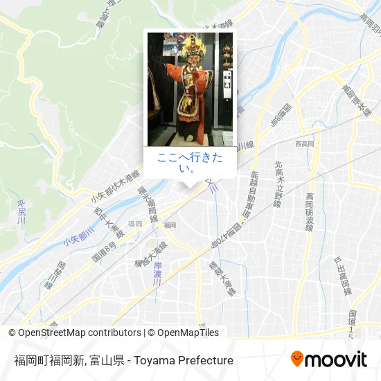福岡町福岡新地図