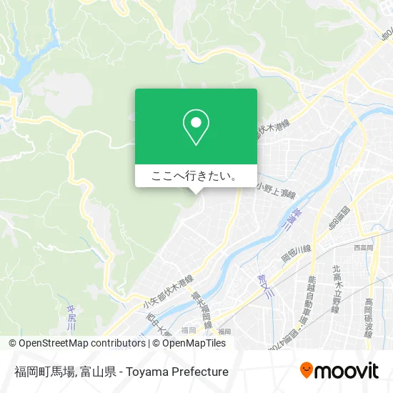 福岡町馬場地図