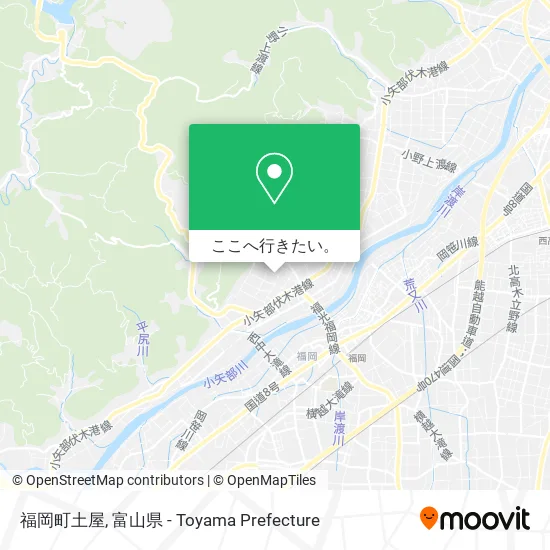 福岡町土屋地図