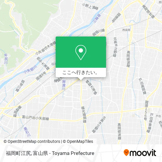 福岡町江尻地図