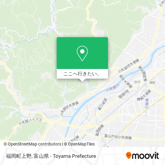 福岡町上野地図