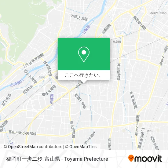 福岡町一歩二歩地図