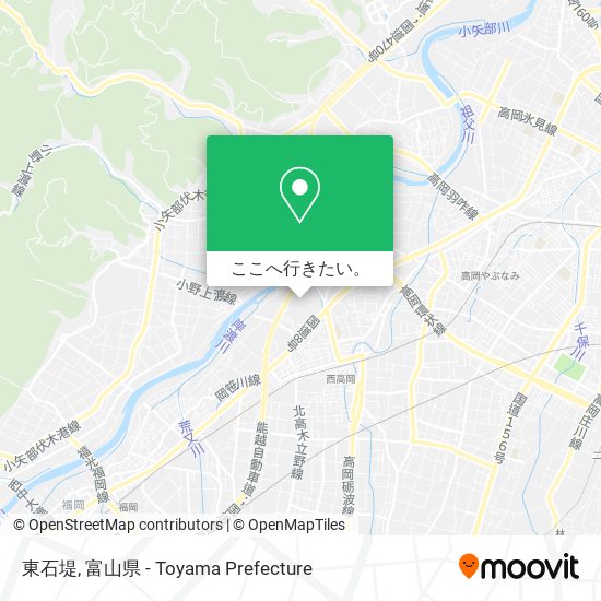 東石堤地図