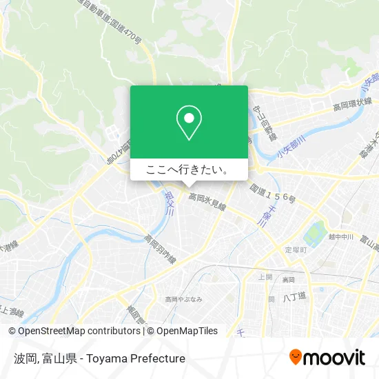 波岡地図