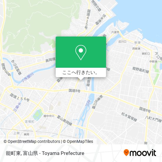 能町東地図