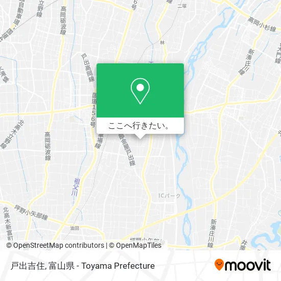 戸出吉住地図