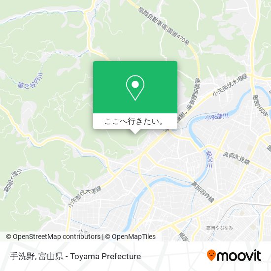 手洗野地図