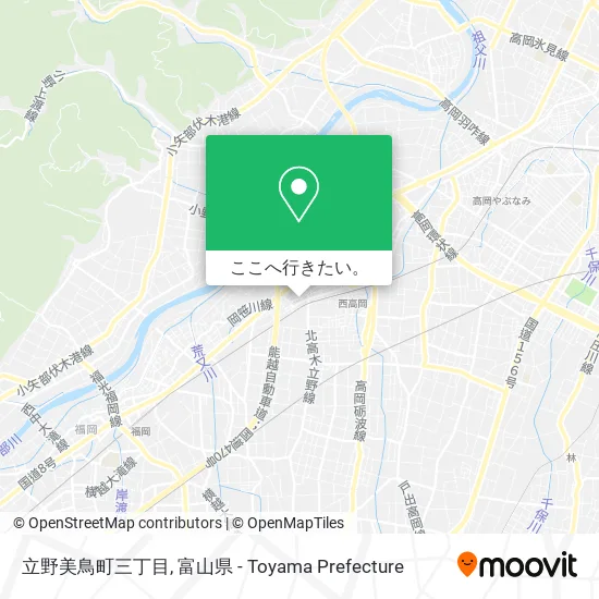 立野美鳥町三丁目地図