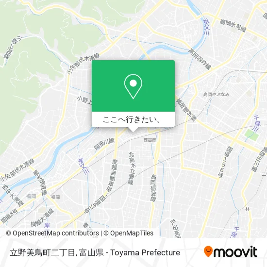 立野美鳥町二丁目地図