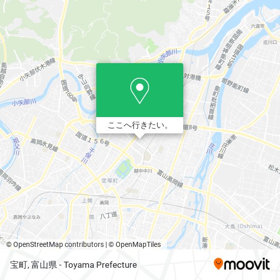 宝町地図