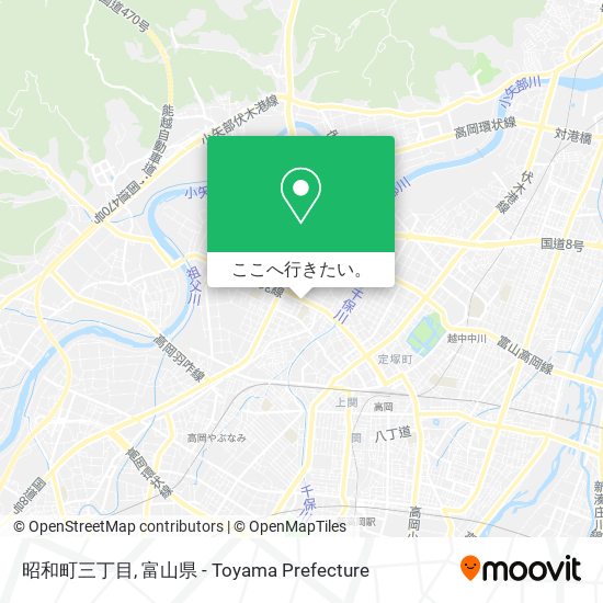 昭和町三丁目地図