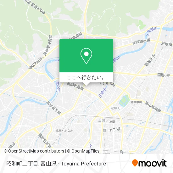昭和町二丁目地図