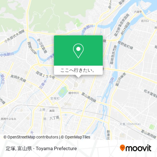 定塚地図
