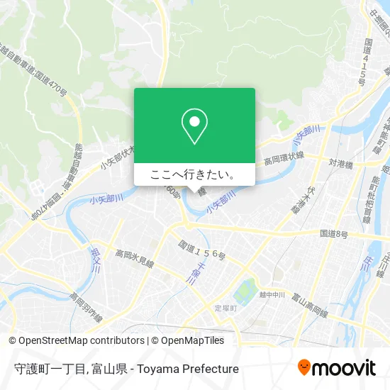 守護町一丁目地図
