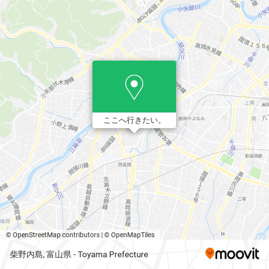柴野内島地図