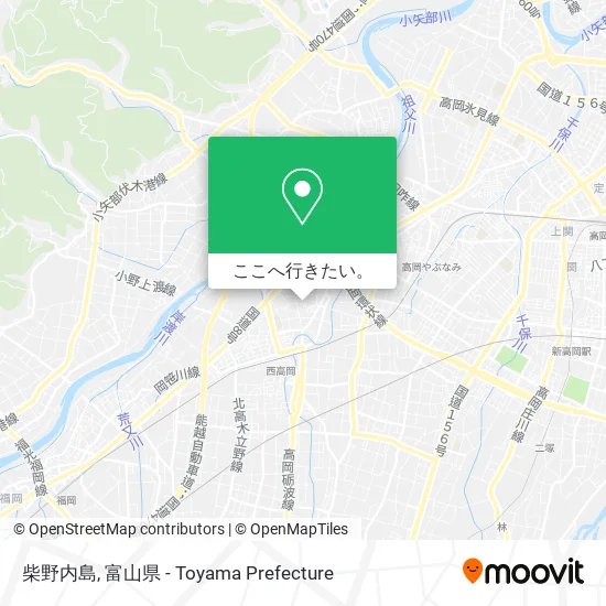 柴野内島地図