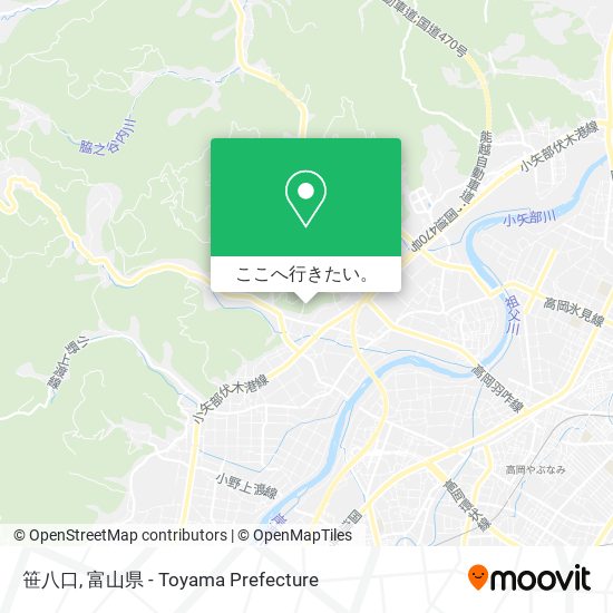 笹八口地図