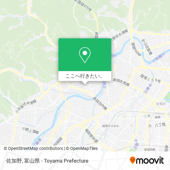 佐加野地図