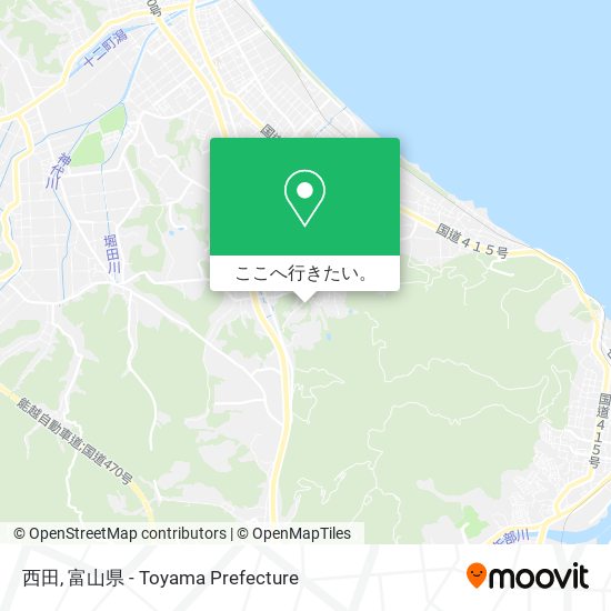 西田地図