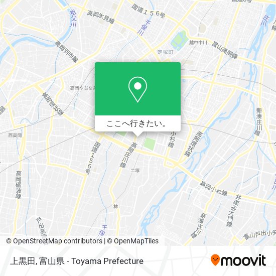 上黒田地図