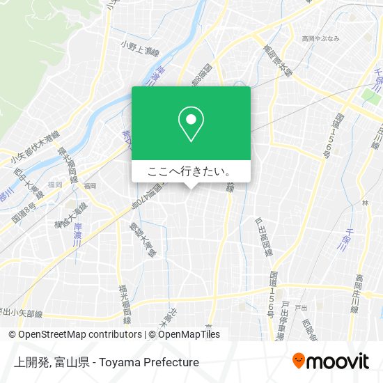 上開発地図