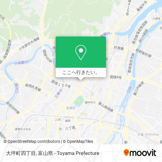 大坪町四丁目地図