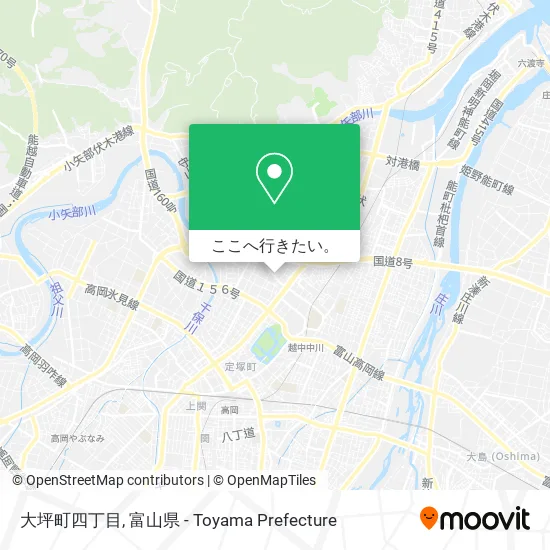 大坪町四丁目地図