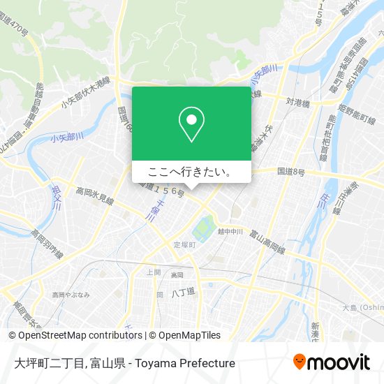 大坪町二丁目地図