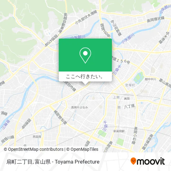 扇町二丁目地図