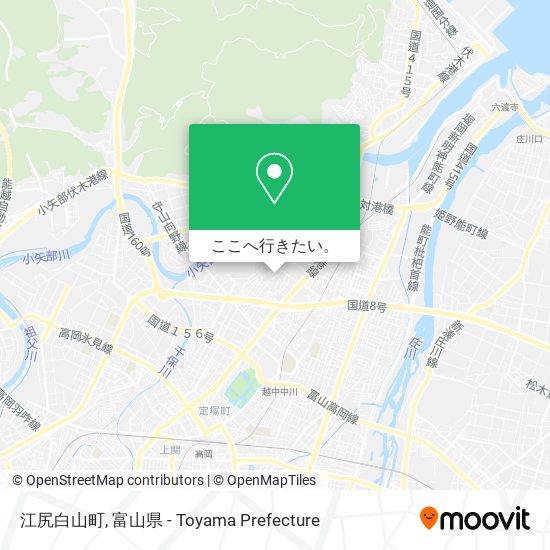 江尻白山町地図