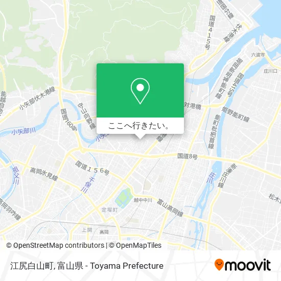 江尻白山町地図