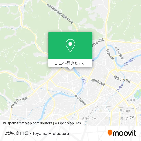 岩坪地図